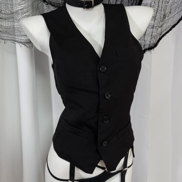 black vest