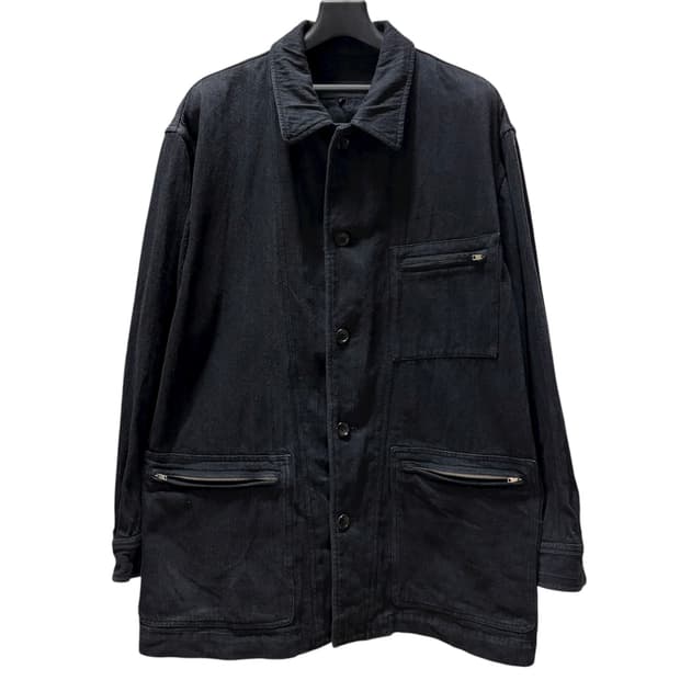 [M] 80‘s 꼼데가르송 옴므 코튼 하프 코트