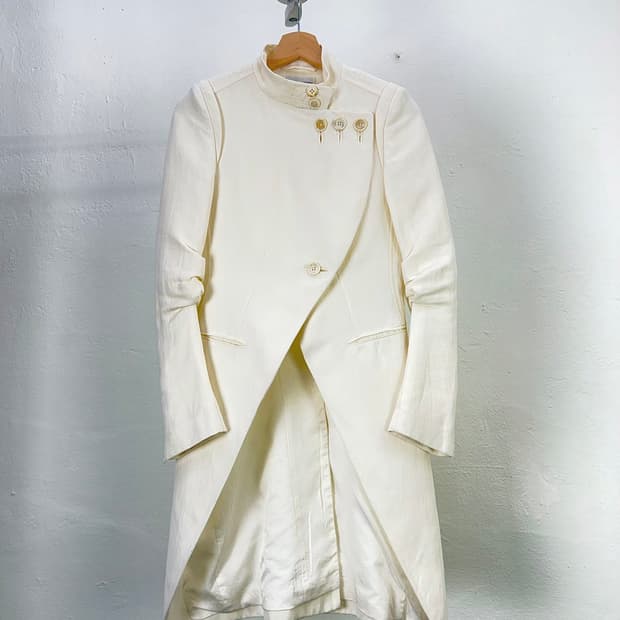 앤 드뮐미스터 베일리 펜싱 돌 비대칭 코트 자켓