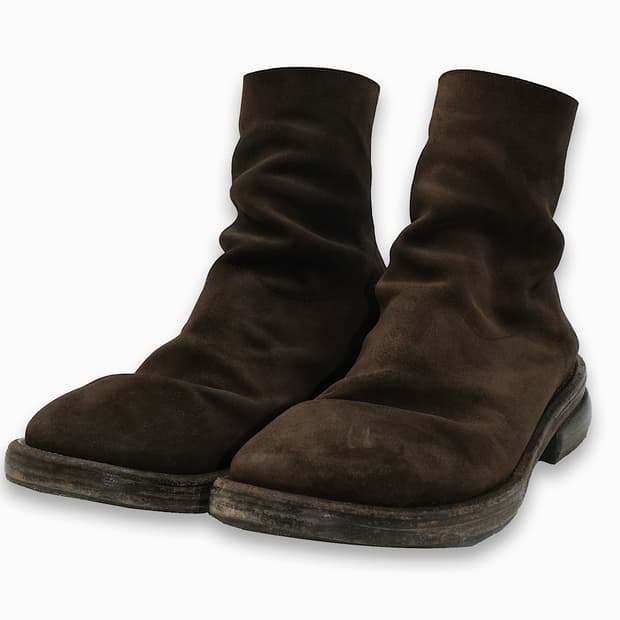 마르셀 스퀘어토 스웨이드 지퍼 부츠 270-275 사이즈 BT27004