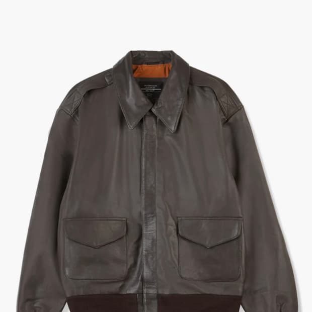 military surplus 밀텍 A-2 가죽 자켓 L사이즈 새상품