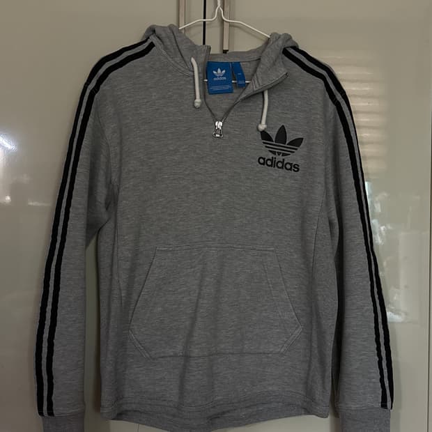 아디다스 반집업 후드티 85