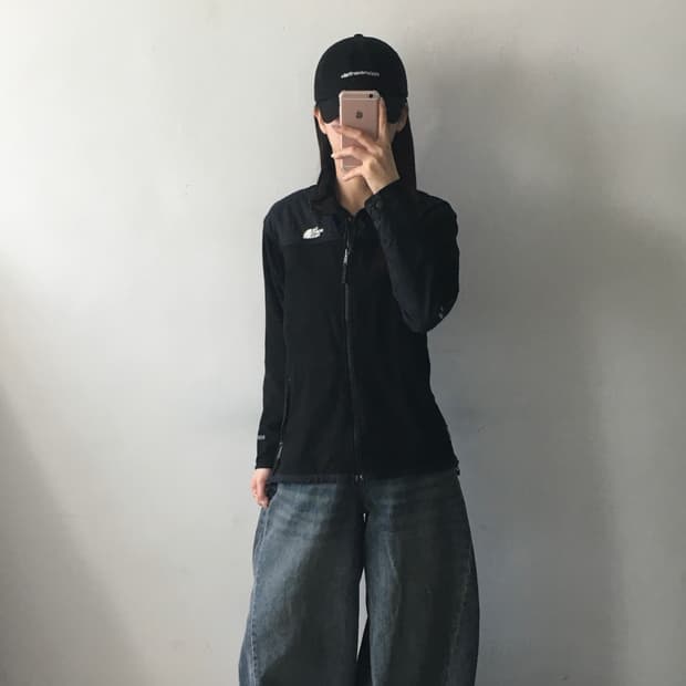 노스페이스 플리스집업