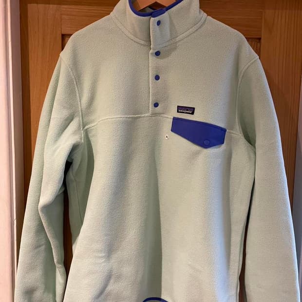 XL 파타고니아 신칠라 린스드그린 플리스