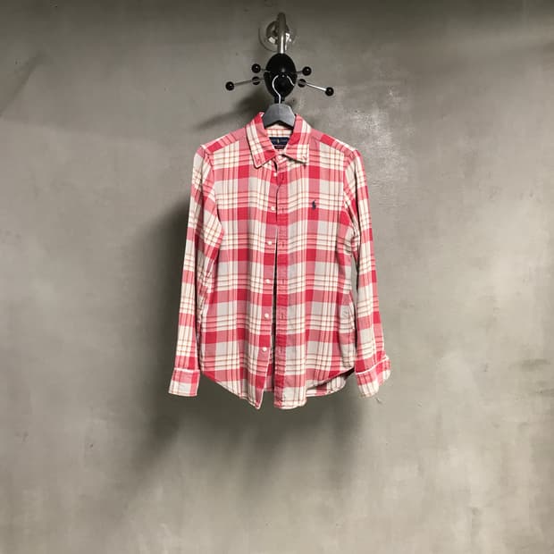 폴로 랄프로렌 체크 셔츠 M(W)