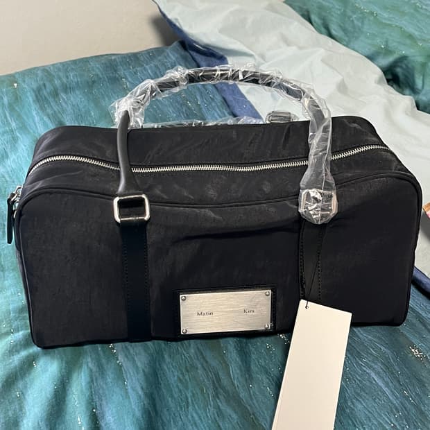 마뗑킴 스포티 토트백 블랙 새상품