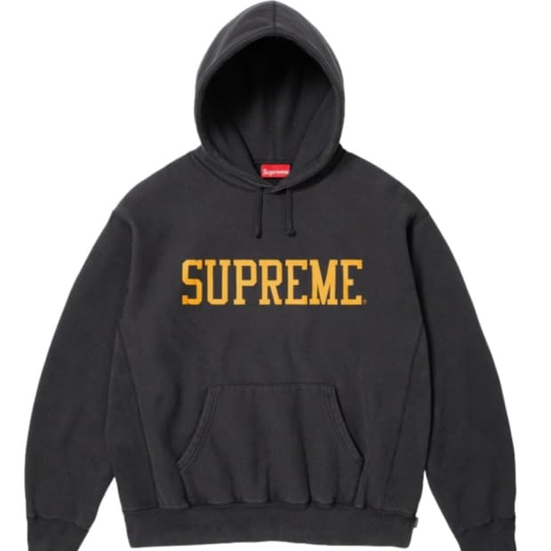 슈프림 바시티 후드 스웨트 셔츠 L