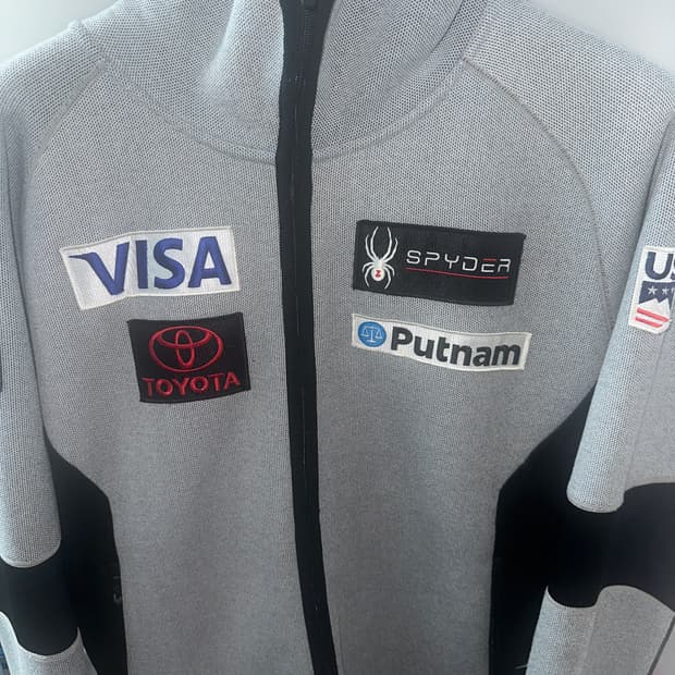 스파이더 후리스 후드 자켓 xxl