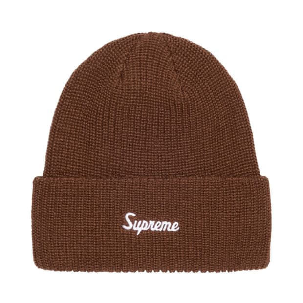 슈프림 23FW 루즈게이지 비니 브라운 (새상품)