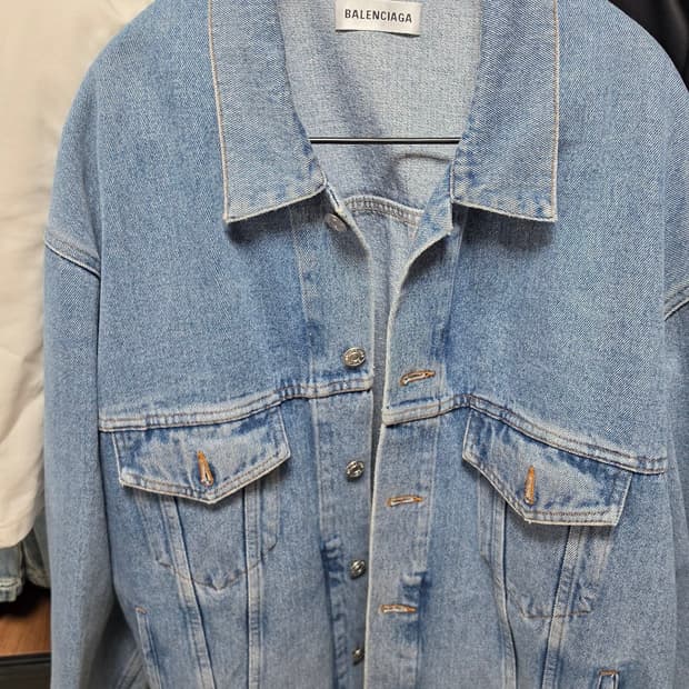 발렌시아가 청자켓 xl
