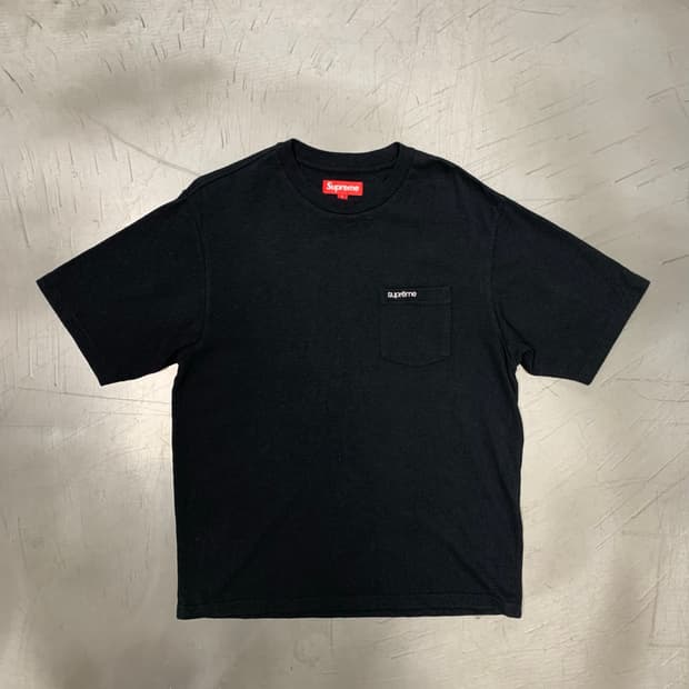 Supreme 슈프림 싱글포켓 반팔
