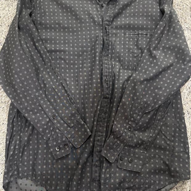 일제 LANCEL 차이나카라 샤츠 사이즈 100-105