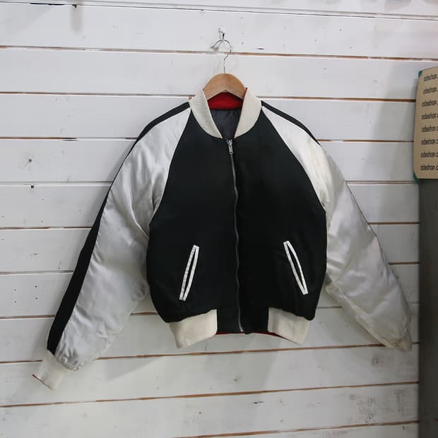 (착용컷) Switch 리버서블 덕다운 패딩 스카쟌 (남성용 98)