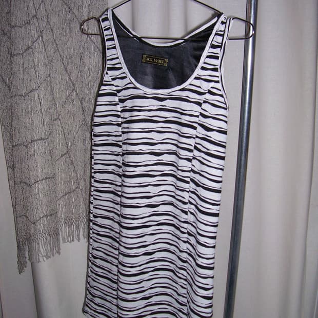 40 grunge stripe one-piece