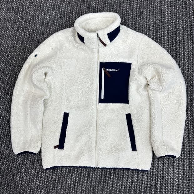 몽벨 뽀글이 후리스 자켓