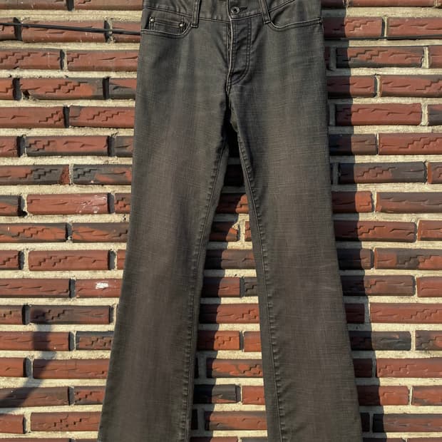 5351 pour les hommes 부츠컷 그레이 코팅진