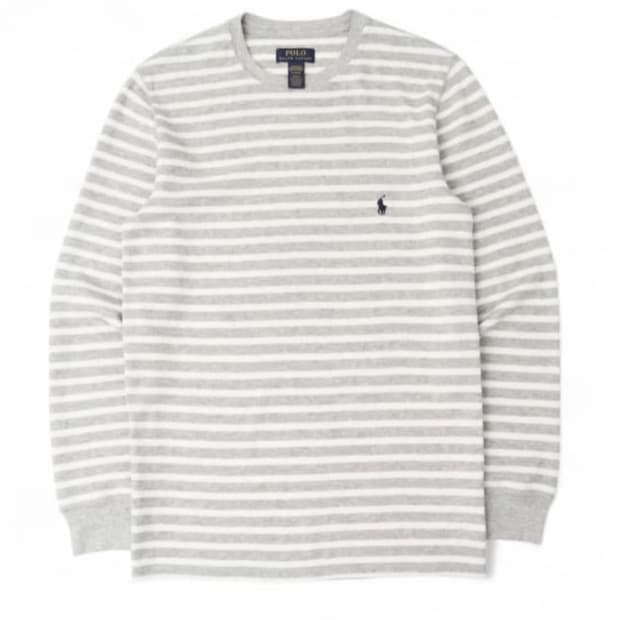 구매))) 폴로 랄프로렌 스트라이프 와플티 니트 구해요 엄성현 티