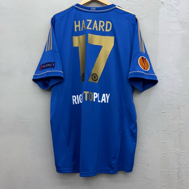 아디다스 12-13 첼시 홈 유로파.ver No.17 에덴 아자르