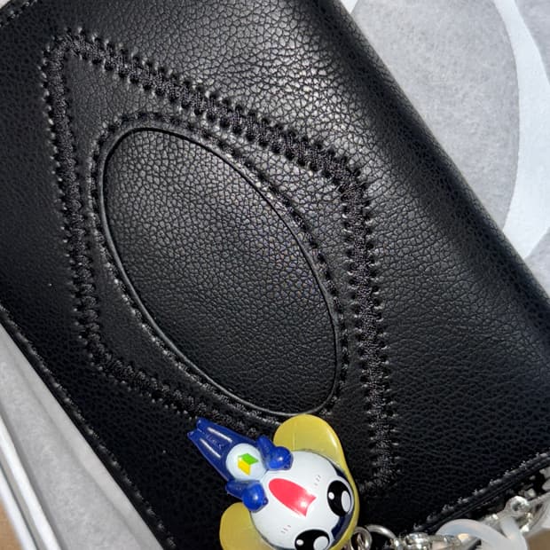 미스치프 롬버스 집어라운드 월렛 지갑 블랙