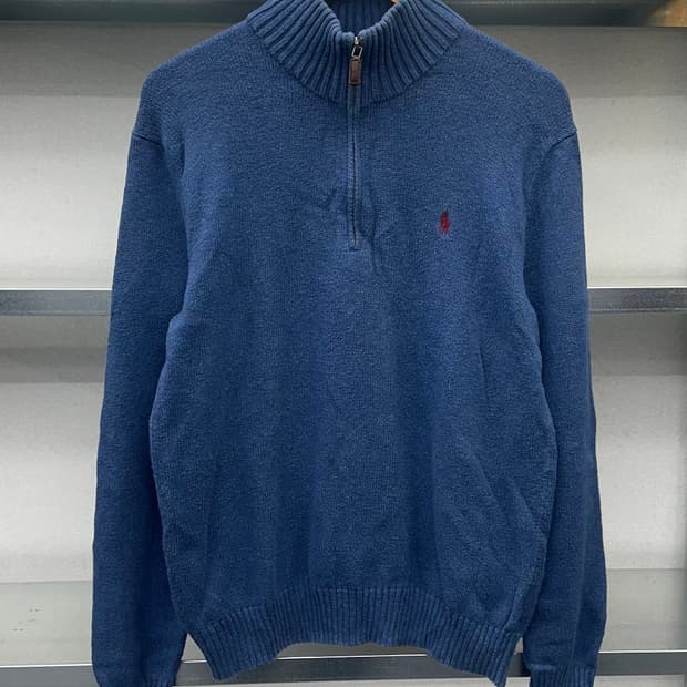 (M)폴로 반집업 니트-M1612