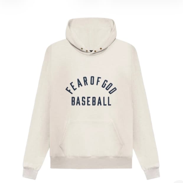 피어 오브 갓 베이스볼 후드 크림 헤더 M