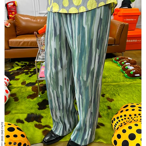 RADIATE ラディエイト Japanese Pleats Trouser