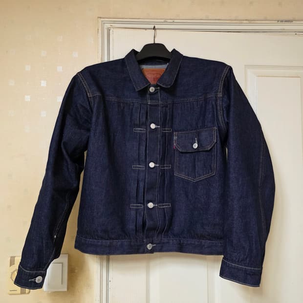 리바이스 Lvc type1 1936 리지드 44사이즈 (1회소킹)