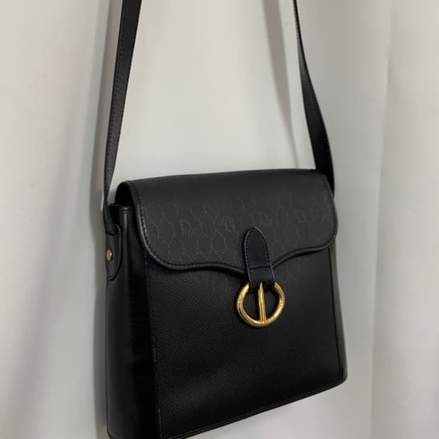 디올 금장 블랙 클래식 크로스백