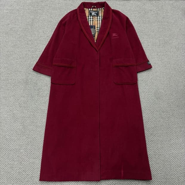 버버리 미착용 울블렌드 가운 코트 v2161