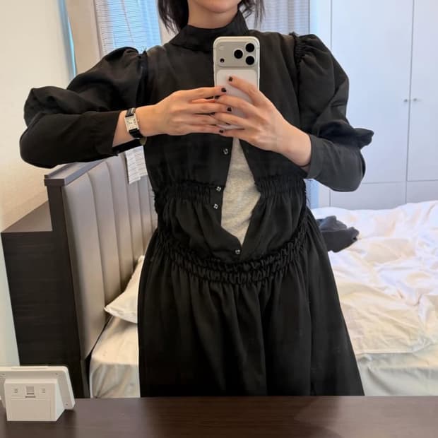 에옹쓰 Que maxi dress