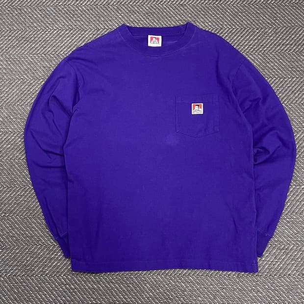 벤 데이비스 포켓 롱슬리브 v0231