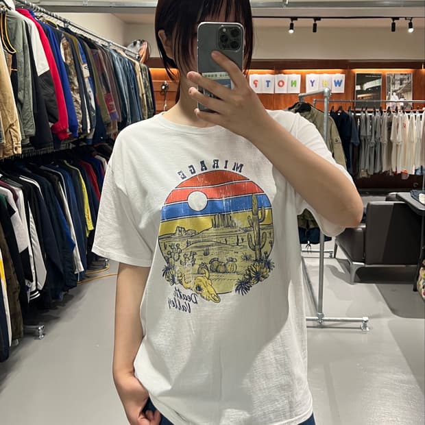 vintage printing t-shirt