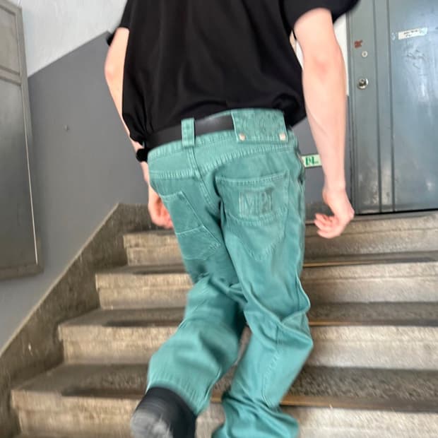 MPa CALF POCKET PANTS (EMERALD) 