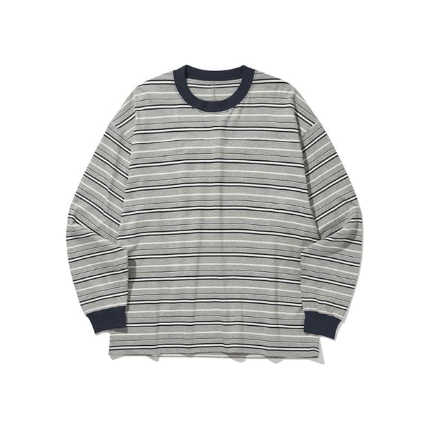 새상품 )) 히즈핸더 ROUND PATCH 롱슬리브