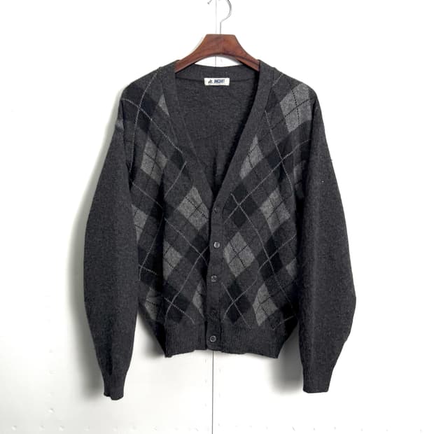 jancraft 아가일 가디건