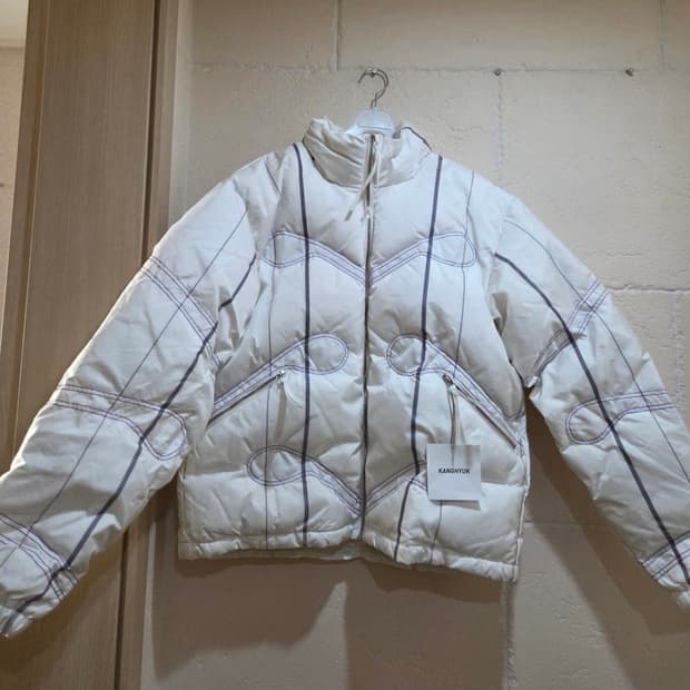 [유일매물] 강혁 퀼팅 에어백 구스다운 패딩