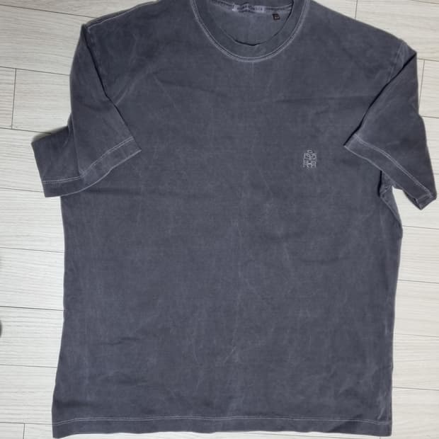 3 폴리테루 휴먼인덱스 레귤러 티셔츠 다이드 그레이, 퍼플그레이 2장