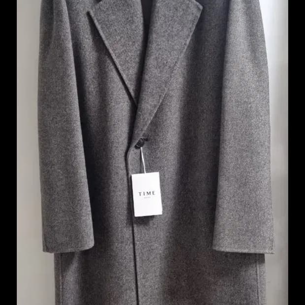 (새상품) 타임옴므 롱코트