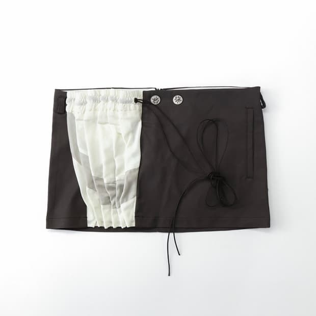 [당일배송]울리카상투스 커튼 미니스커트,ulika curtain mini