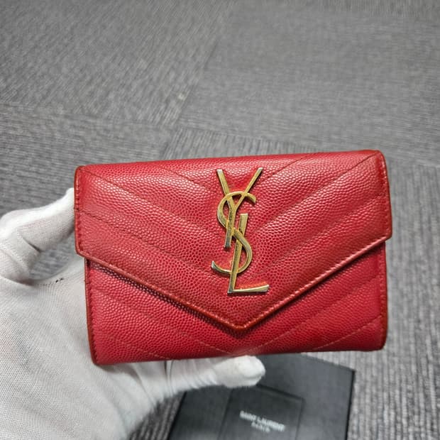 [특가][정품] 입생로랑 엔벨로프 반지갑