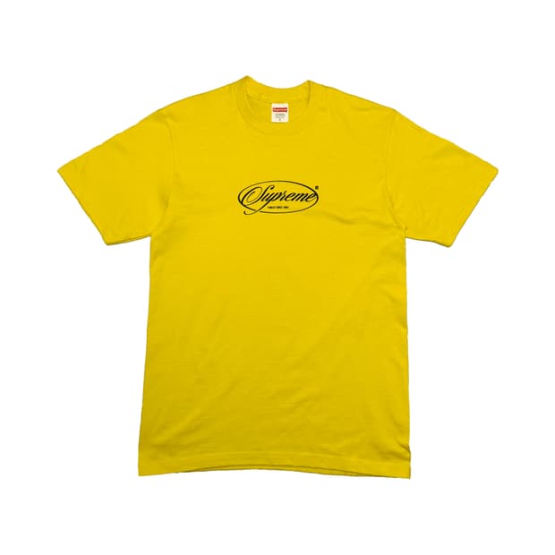 슈프림 클래식 로고 티셔츠