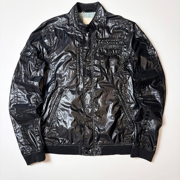 디젤 00's 레이싱 글로시 집업 자켓 PN9510