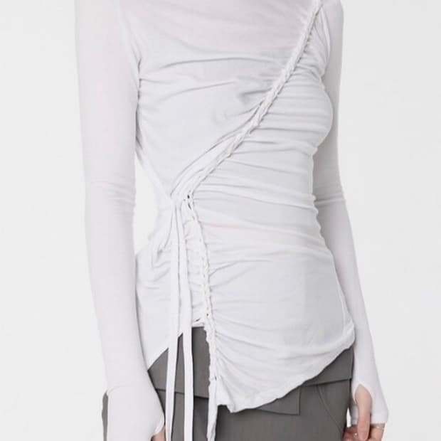 플레어업 원숄더 롱슬리브