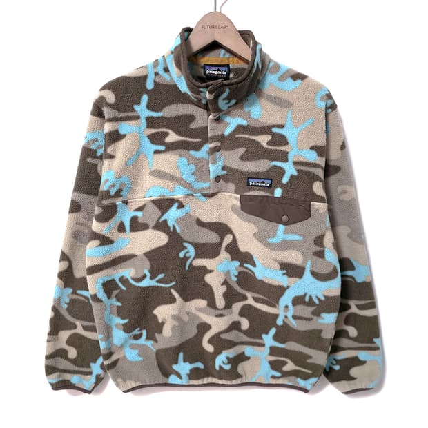 [M] 파타고니아 신칠라 스냅티 블루 카모
