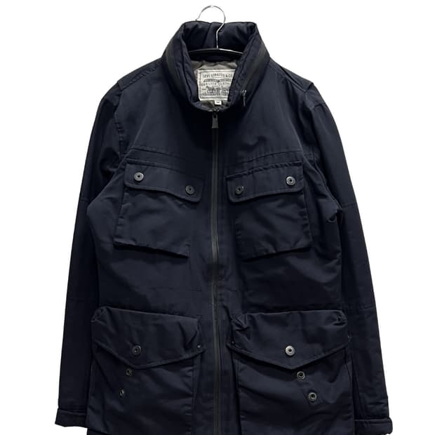 리바이스 사파리 헌팅 나일론 자켓 다크네이비