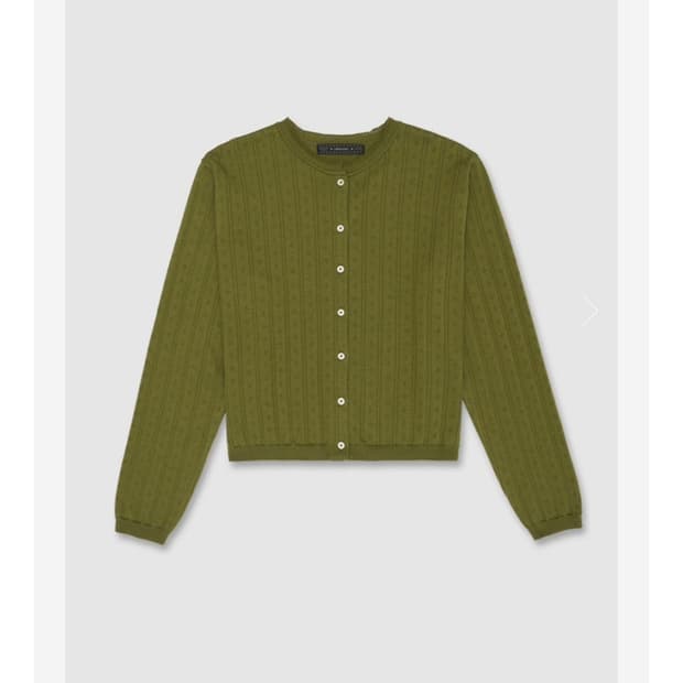 얼바닉30 Foret Button Cardigan