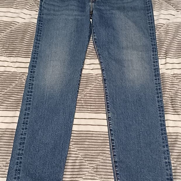 리바이스 502 미세한약기모 스판청바지 36인치 기장105