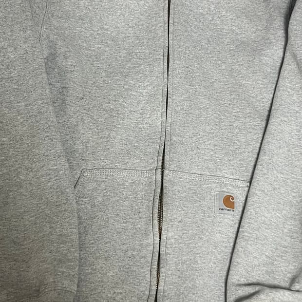 칼하트 그레이 후드집업