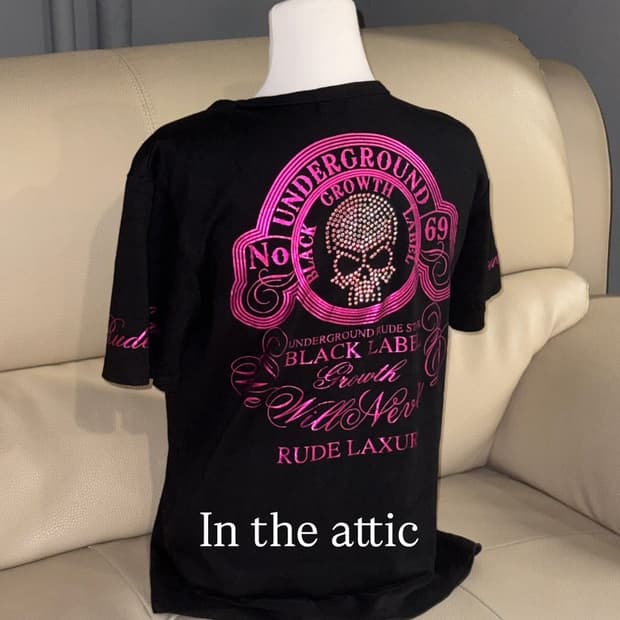 growth by in the attic lettering top