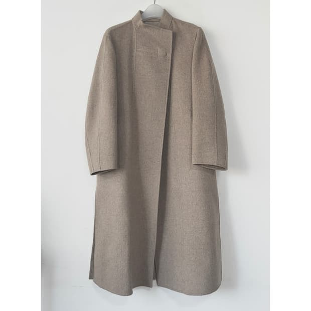 마인 울 캐시 핸드메이드 코트